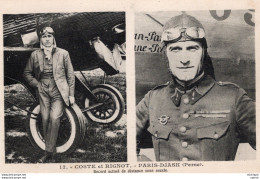 C P A  -  TH  - AVION - COSTE Et RIGNOT -PARIS - DJASK (perse) - Airmen, Fliers