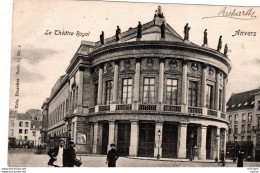C P A - BELGIQUE  -   ANVERS   -  Le Théâtre Royal - Other & Unclassified
