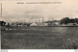 C P A - 45 - BRIARE - Vue Générale De La Manufacture  De Boutons - Briare