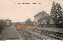 CPA 51 SAINTE MENEHOULD Gare De Guise - Sainte-Menehould