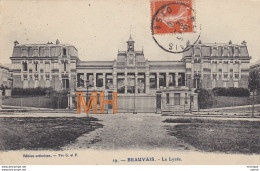 CPA 60 BEAUVAIS  Le  Lycée - Beauvais