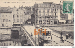 CPA 88  EPINAL  Pont De Pierre  Et Credit Lyonnais - Epinal