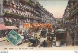 C P A  75 PARIS   1 Er Rue  De La Paix - Distretto: 01