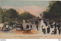 C P A  75 PARIS   16 Em  Avenue  Du Bois  De Boulogne - Paris (16)