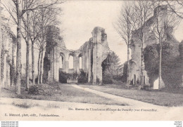 CPA  77  PREULLY LES RUINES DE L ABBAYE   T B  ETAT - Other & Unclassified