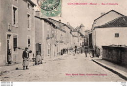 C P A   55 -  GONDRECOURT - Rue D'abainville - Gondrecourt Le Chateau