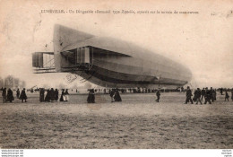 CPA - 54 -  LUNEVILLE  - Dirigeable  Allemand  Type Zeppelin - Luneville
