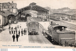 CPA - 51 - CHALONS SUR MARNE -  La Gare  (intérieur ) - Châlons-sur-Marne