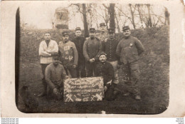 C P A  Theme  14/ 18  - Carte Photo Groupe - Guerre 1914-18