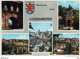 CPM     LUXEMBOURG  MULTIVUE  PARFAIT ETAT - Lussemburgo - Città
