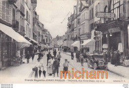 CPA 10   TROYES Magasins Jorry Prieur Rue Notre  Dame - Troyes