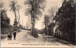 95 MONTIGNY- BEAUCHAMPS - Chemin De La Gare - Beauchamp