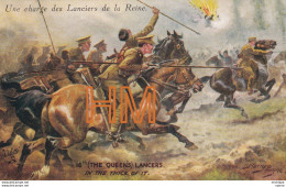 Charge  Des Lanciers De La Reine - 1914-18