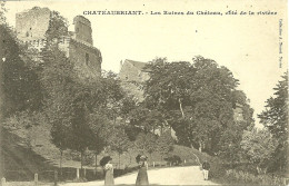 44  CHATEAUBRIANT - LES RUINES DU CHATEAU, COTE DE LA RIVIERE (ref 7459) - Châteaubriant