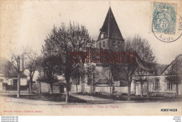 CPA 10 MARCILLY LE HAYER  Place De L'eglise - Marcilly