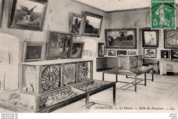 CPA 77 - NEMOURS -  Le Musée Salle De Peinture - Nemours