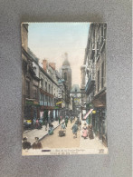 Rouen - Rue De La Grosse-Horloge Street With The Big Clock Carte Postale Postcard - Rouen