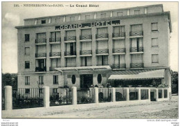 CPA 67    NIEDERBRONN  LE GRAND HOTEL  TRES  BON  ETAT - Niederbronn Les Bains