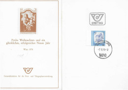 Postzegels > Europa > Oostenrijk >  Republiek > 1971-1900 > Kaart Uit 1978  Met 1 Postzegel (17770) - Briefe U. Dokumente