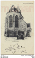 CPA  21    NUITS SUR RAVIERES EGLISE L'ABSIDE  TB ETAT - Other & Unclassified