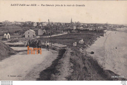 CPA  50 Saint Pair Sur Mer Vue  Generale  Prise De La Route  De Granville - Other & Unclassified