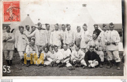 C P A  PHOTO Groupe De Militaires - Guerre 1914-18