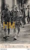 C P A .T H - Militaire 14/18 -  Blessés Anglais  A La Défense D'envers - War 1914-18