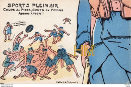 C P A .T H - Militaire 14/18  Uniforme  :   Carte De  PUZZLE - Humoristiques