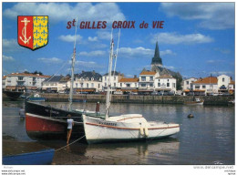 CPM  85  ST GILLES   LE PORT     PARFAIT ETAT - Saint Gilles Croix De Vie