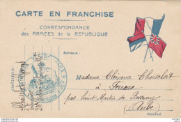C P A Carte  En Franchise    T B E - 1914-18