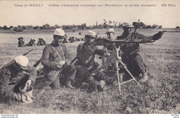C P A  Infanterie Une   Mitrailleuse  T B E - 1914-18