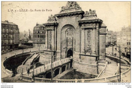 CPA 59 LILLE     LA PORTE DE PARIS  PARFAIT ETAT - Lille