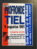 Profronde Tiel - Sticker - Cyclisme - Ciclismo -wielrennen - Ciclismo