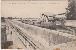 Agen, Péniche Sur Le Pont-canal - Otros & Sin Clasificación