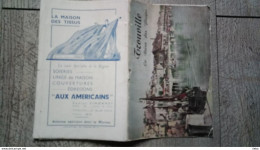 Brochure Touristique Trouville Reine Des Plages 1950 Publicités Commerces Histoire Illustré - Dépliants Turistici