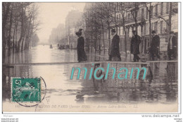 CPA 75 PARIS  12 Em     CRUE  1910 AVENUE  LEDRU ROLLIN   T B ETAT - Arrondissement: 12