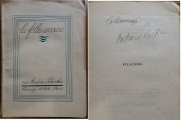 C1  Andree SIKORSKA La FOLLE AVOINE 1929 DEDICACE Envoi SIGNED EO Numerote Sur 2500  PORT INCLUS France - Gesigneerde Boeken