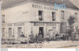 CPA  77 CONDE STE LIBIAIRE  HOTEL DE LA BREME  MAISON GODARD - Altri & Non Classificati