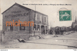 CPA 51  PARGNY SUR SAULX   Garage  Et Atelier  De G. Lainé - Other & Unclassified