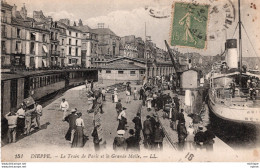 CPA - 76 -DIEPPE - Le Train De Paris  A La  Grande Malle - Dieppe