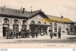 C P A   -  45  - MONTARGIS  -  La Gare - Montargis