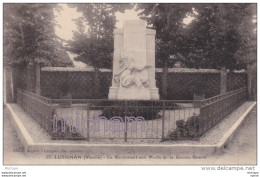 CPA   86 LUSIGNAN  MONUMENT    TB ETAT - Lusignan