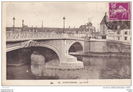 CPA   60  COMPIEGNE   LE PONT   TB ETAT - Compiegne