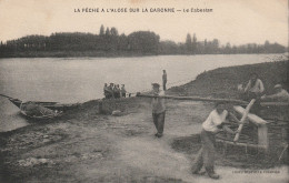 La Pêche à L'Alose Sur La Garonne, (Podensac) Le Cabestan - Other & Unclassified
