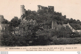 C P A   41 - MONTOIRE - SUR - LE - LOIR -  Le Chateau - Montoire-sur-le-Loir