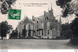C P A   41 -   MENNETOU  -  SUR - CHER - Chateau De La Plaudiere - Autres & Non Classés