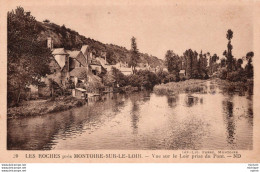 C P A   41 - MONTOIRE - SUR - LE - LOIR - Vue Sur Le Loir  Prise Du Pont - Montoire-sur-le-Loir
