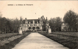 N°3088 W-cpa Dornes -le Château De L'Orangerie- - Autres & Non Classés