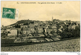 CPA  58   CHATEAU CHINON  VUE GENERALE   PARFAIT ETAT - Chateau Chinon