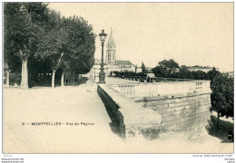 CPA 34 MONT PELLIER  VUE DU PEYROU   PARFAIT ETAT - Montpellier